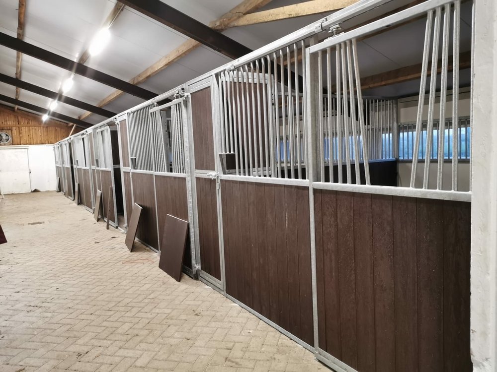 Toepassingen Paardrijboxen